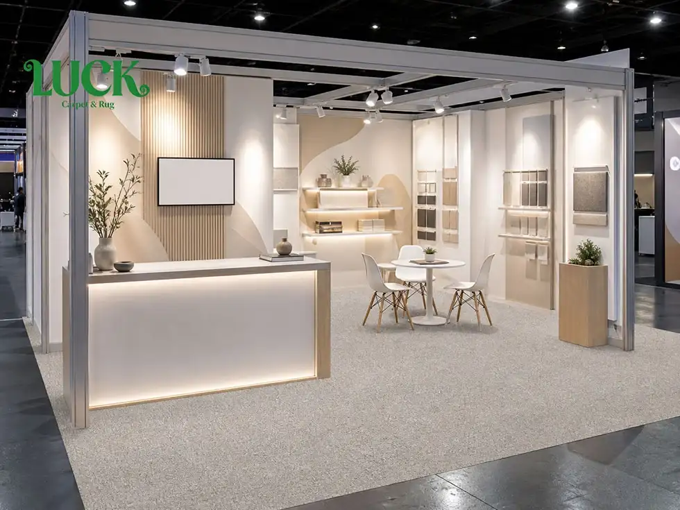 Pp Tufted Wall To Wall Carpet For Booths